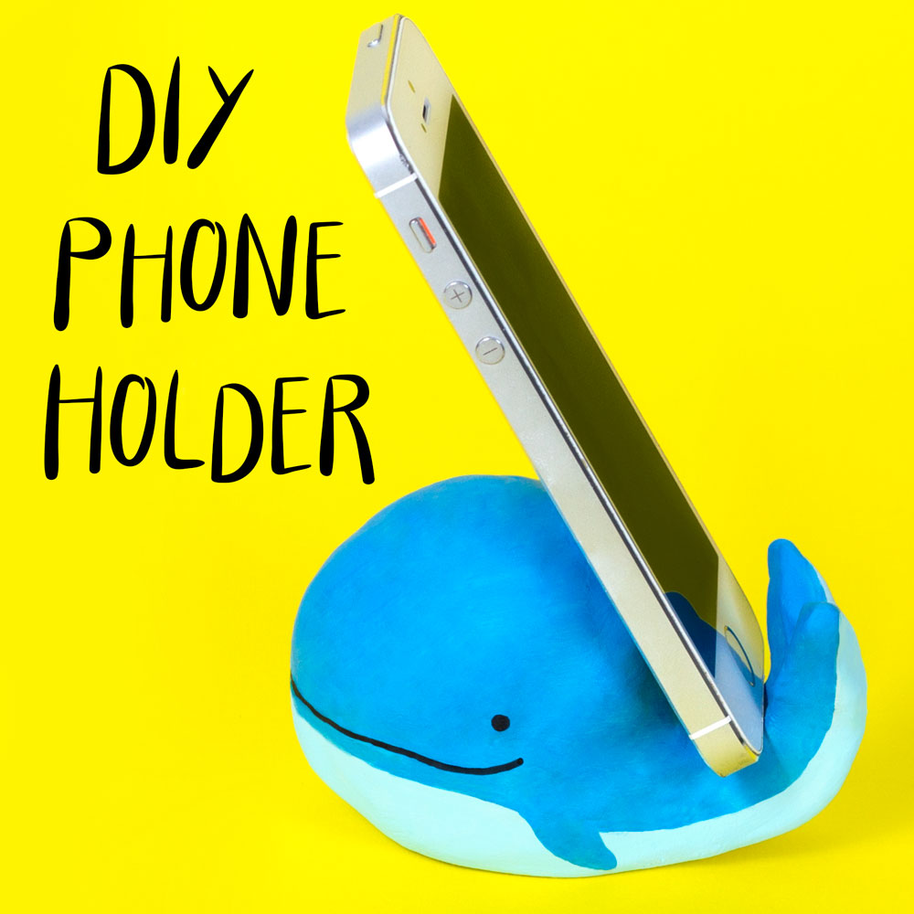 whale phone holder