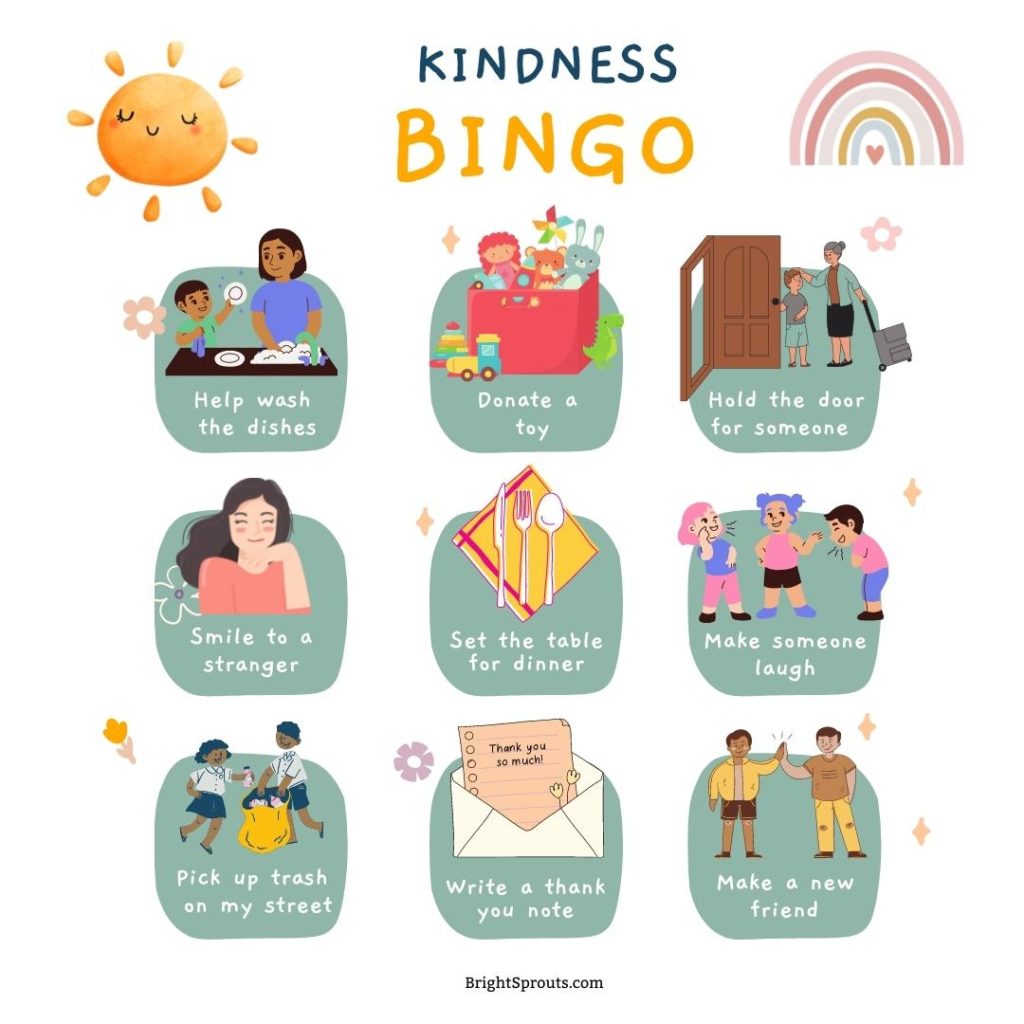 kindness bingo