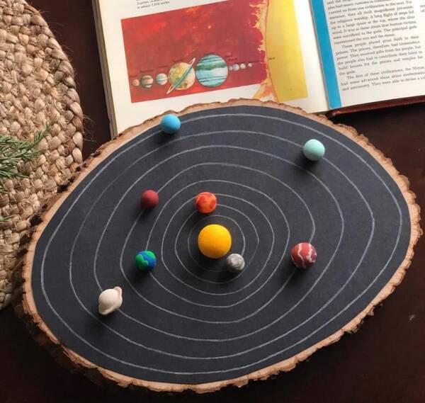 Teach kids about planets with a DIY solar system