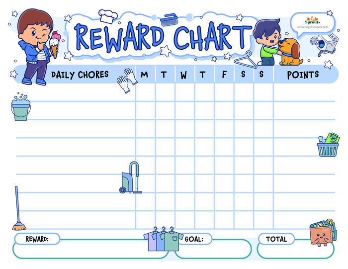 reward chart for kids