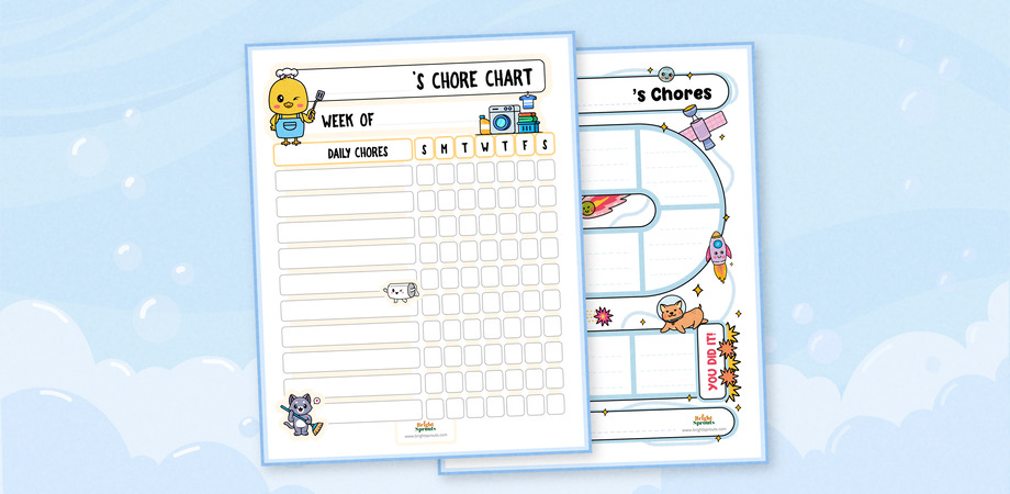11 Free Printable Chore Chart for Kids